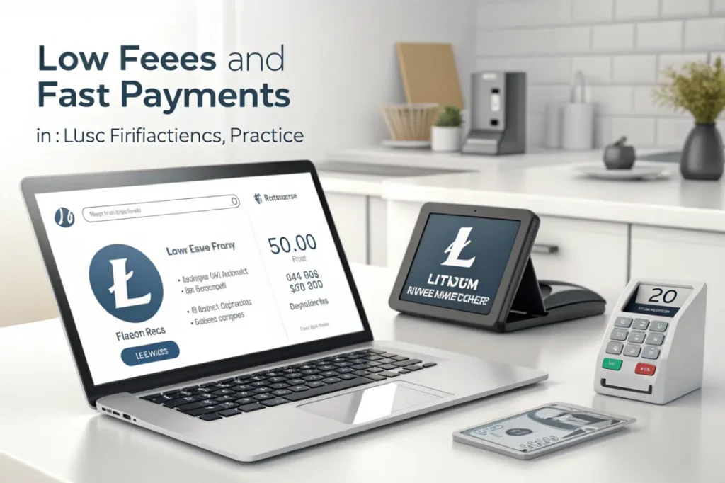Низкие комиссии и быстрые платежи Litecoin