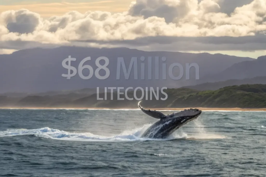 Кит вывел $68 млн Litecoin прогноз LTC 2026